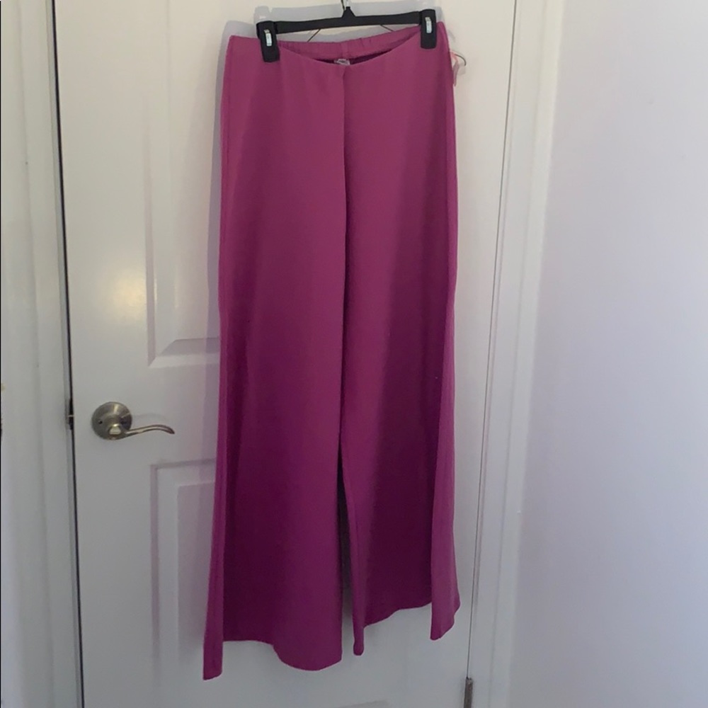 Purple bell bottoms